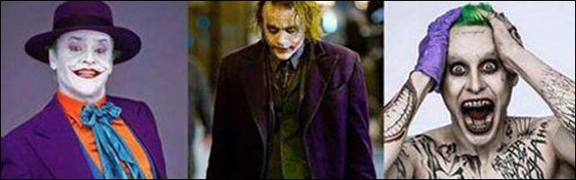 Acteurs qui ont incarné le Joker de Batman