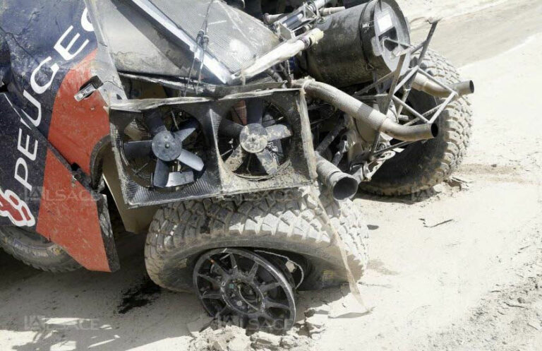 Accident de Sébastien Loeb au Dakar 2016