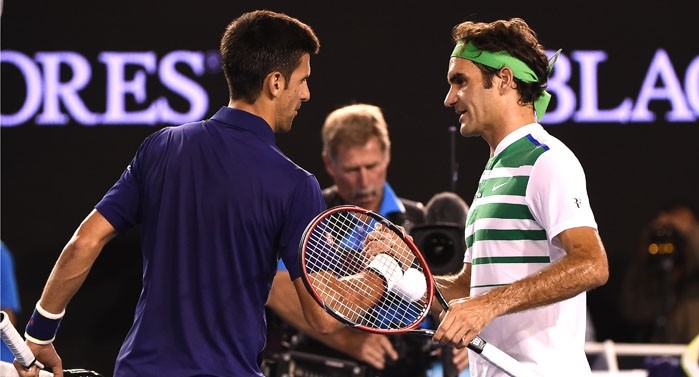 photo Novak Djokovic Roger Federer Open Australie tennis photo Novak Djokovic Roger Federer Open Australie tennis