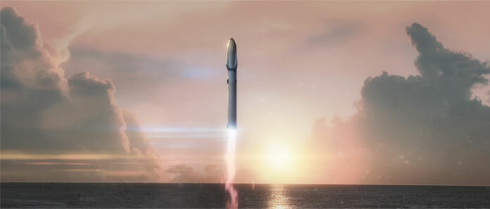 fusee SpaceX Big Fucking Rocket fusee SpaceX Big Fucking Rocket