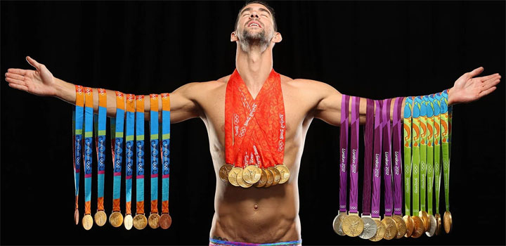 Natation : Michael Phelps et ses 28 médailles olympiques