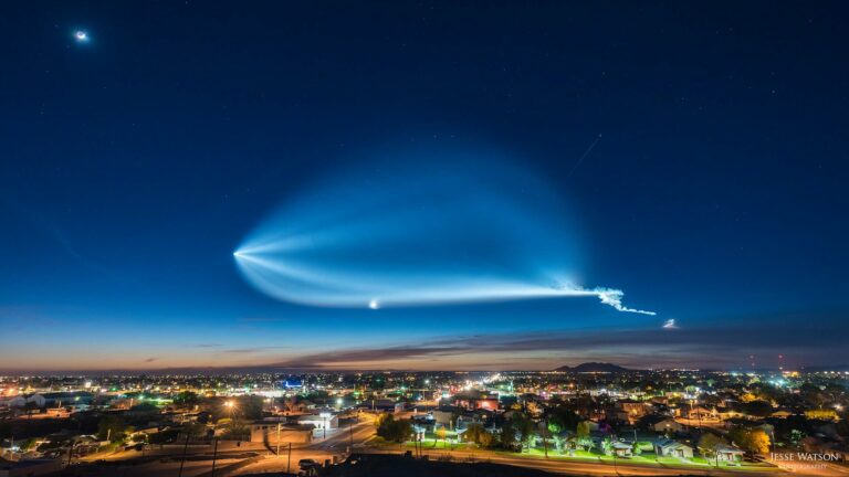 Lancement de la fusée SpaceX
