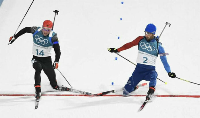 biathlon JO2018 Martin Fourcade biathlon JO2018 Martin Fourcade