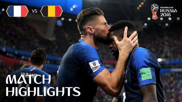 Coupe du monde 2018 : France 1 – 0 Belgique