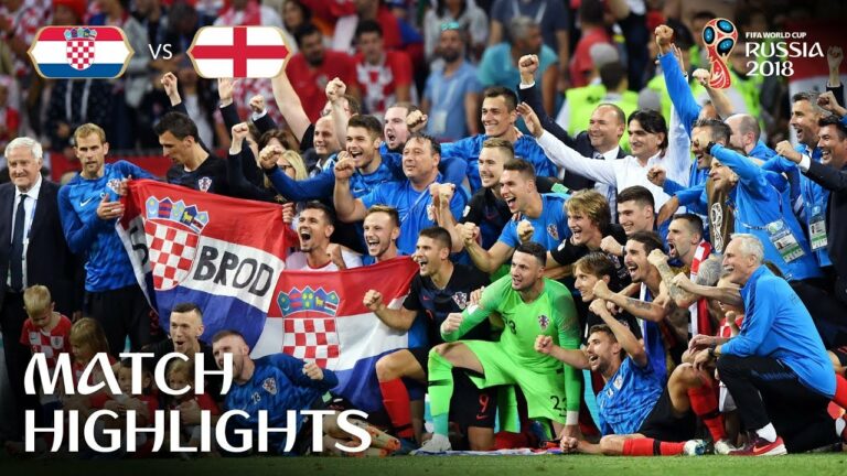 Coupe du monde 2018 : Croatie 2 – 1 Angleterre
