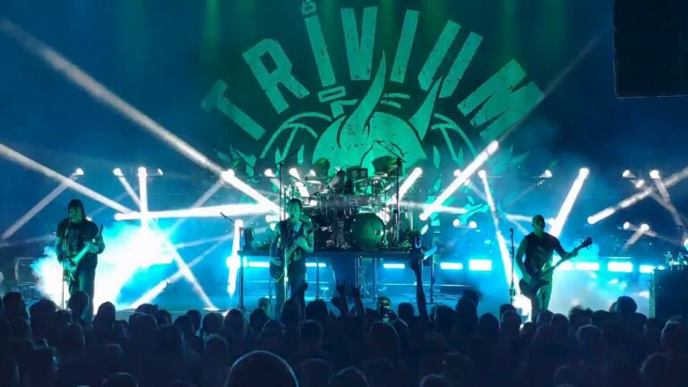 Vidéo concert Trivium à Strasbourg La Laiterie 2019