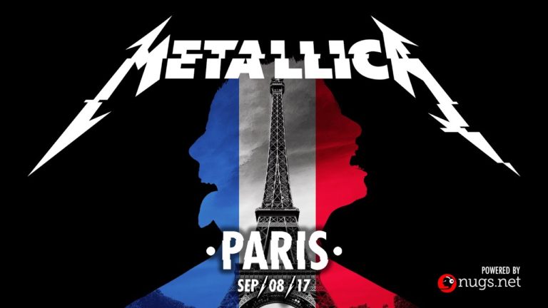 Metallica concert live in Paris
