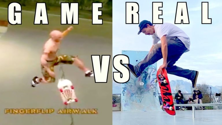 Les tricks de Tony Hawk Skateboarding dans la vraie vie