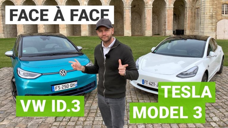 Duel Tesla Model 3 vs VW ID.3