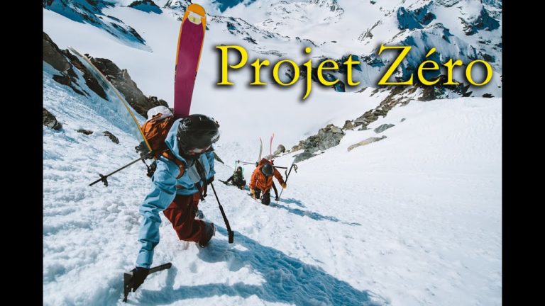 Projet zéro (carbone, pollution) pour du ski extrême