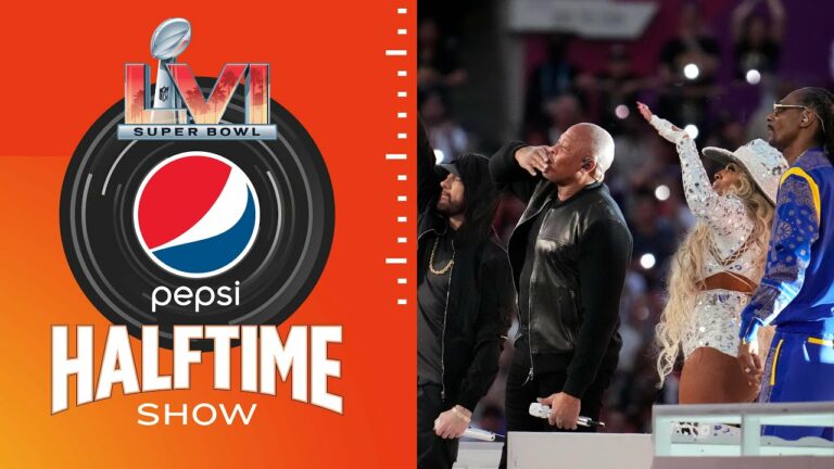 Le show de Dr Dre, Snoop Dogg, Eminem et 50 Cent au Super Bowl 2022