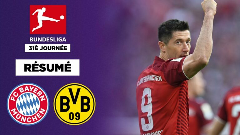 Résumé vidéo : Bayern 3 – 1 Borussia Dortmund