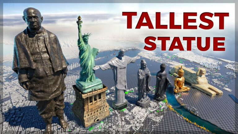 Comparatif des statues les plus grandes du monde
