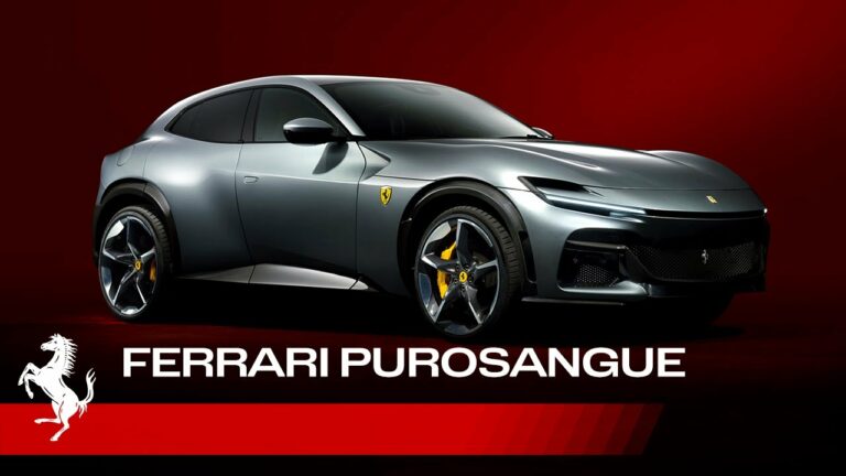 Purosangue, le SUV V12 de Ferrari